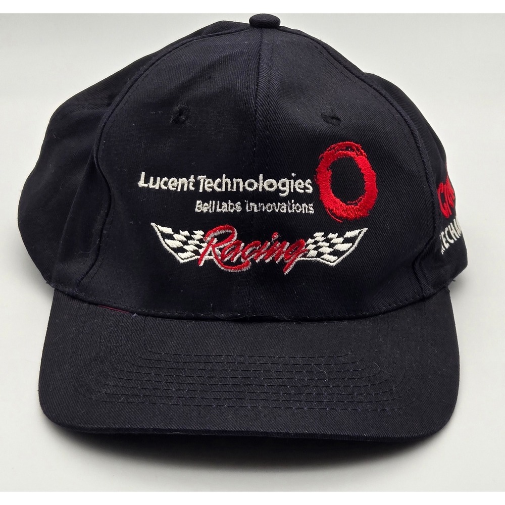 KC Lucent Technologies Racing Hat Bell Labs Pit Crew Mechanic Snapback Y2K